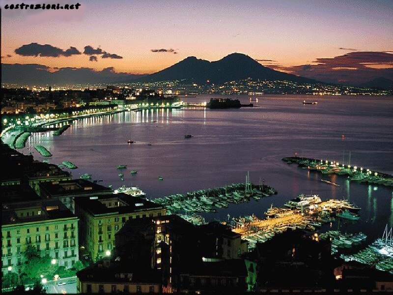 Naples Harbor at Dusk