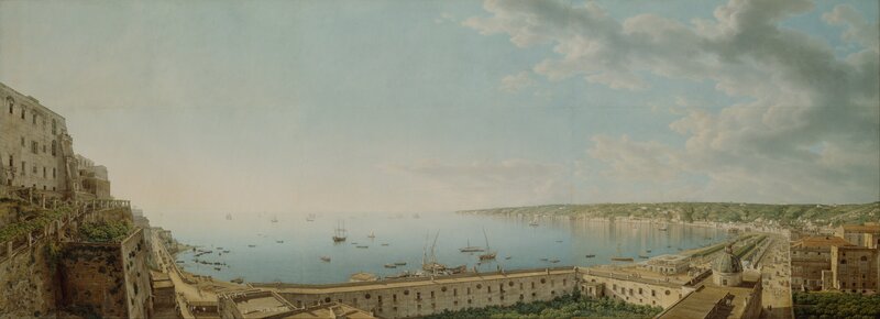 Naples Harbor View — Blue