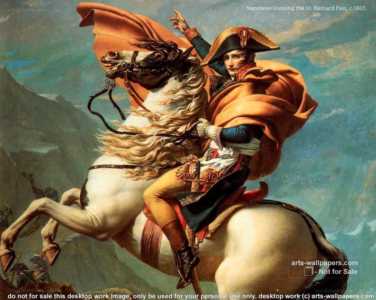 Napoleon Crossing the Alps