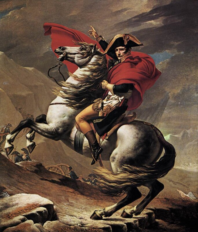 Napoleon Crossing the Alps