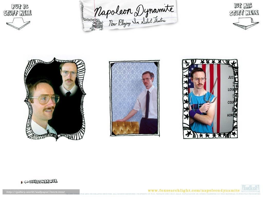 Napoleon Dynamite promotional collage