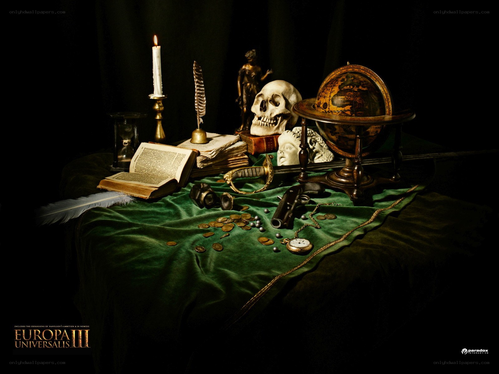 Napoleon's study still life