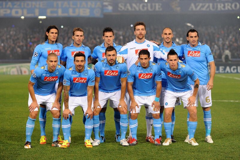 Napoli football team lineup