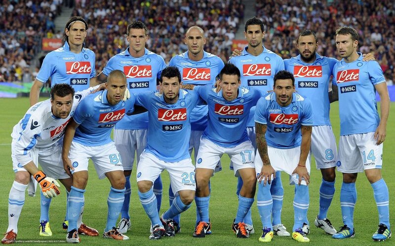 Napoli football team lineup