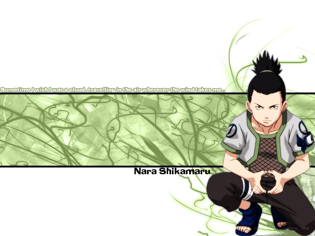 Nara Shikamaru character art