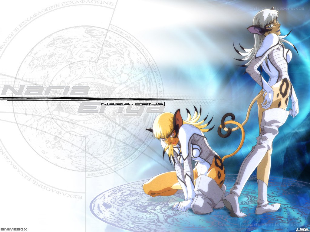 Naria and Eriya characters