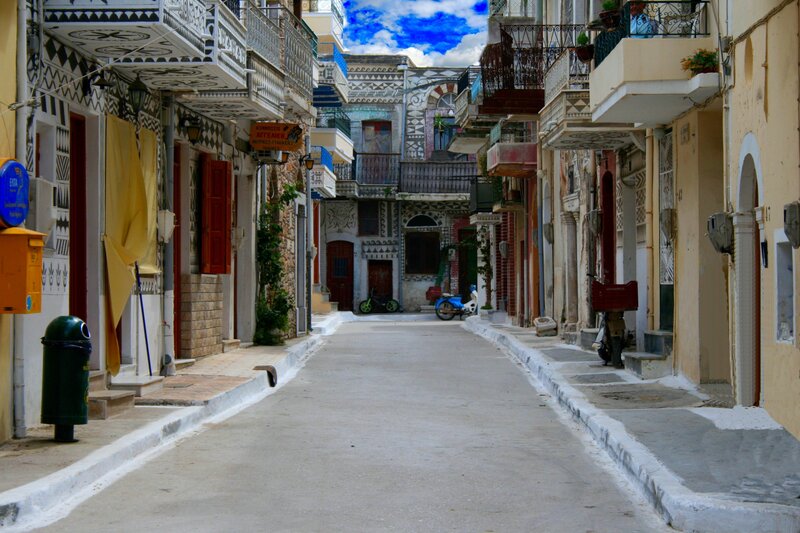 Narrow Street in Old Town