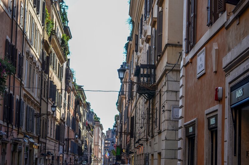 Narrow Street in Rome