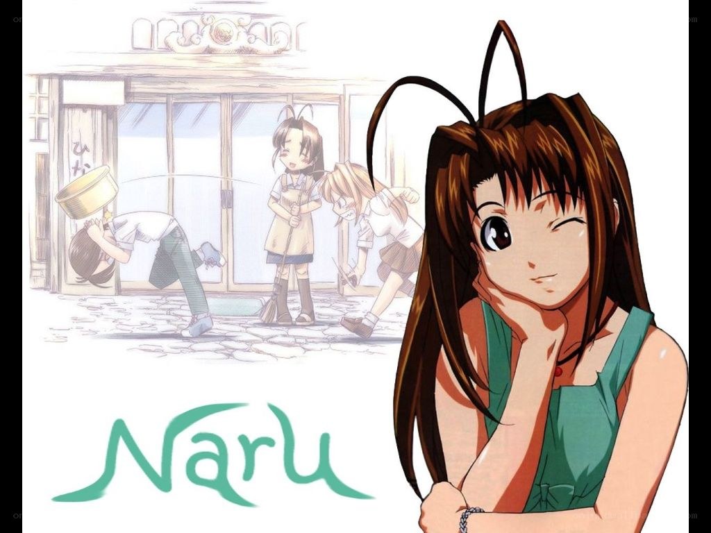 Naru anime character art