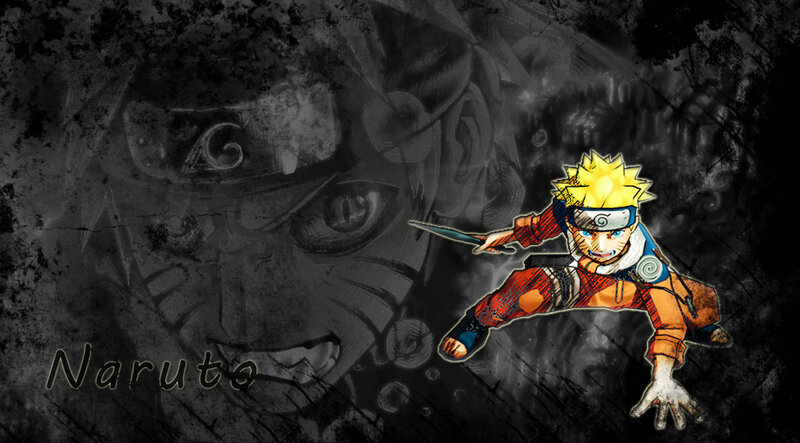 Naruto action scene
