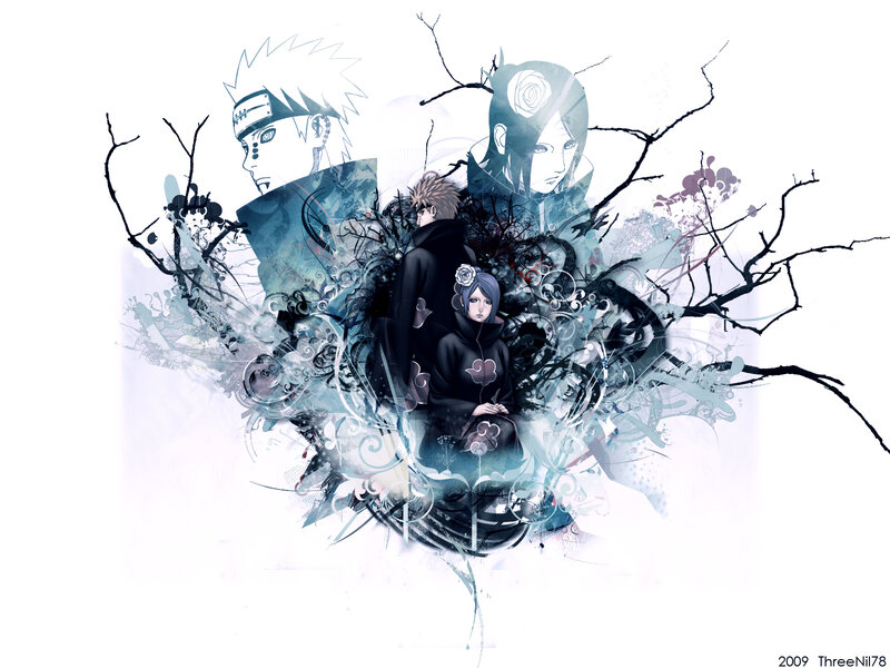 Naruto Akatsuki group art