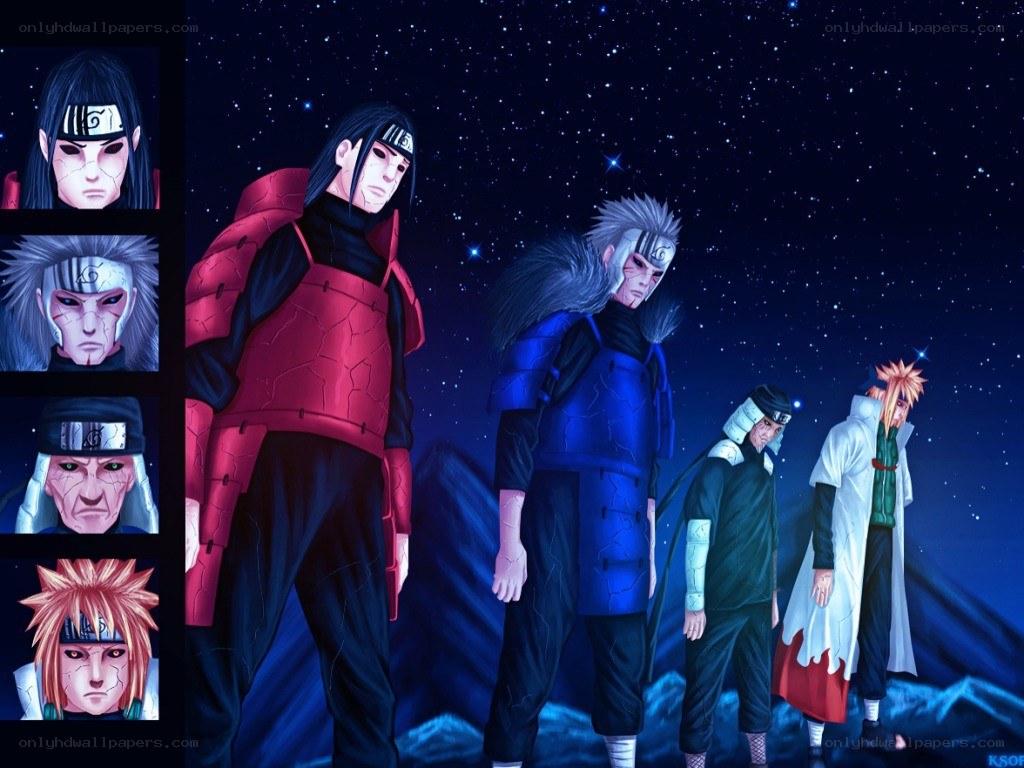 Naruto Akatsuki group art