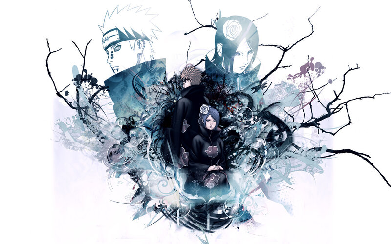 Naruto Akatsuki group art