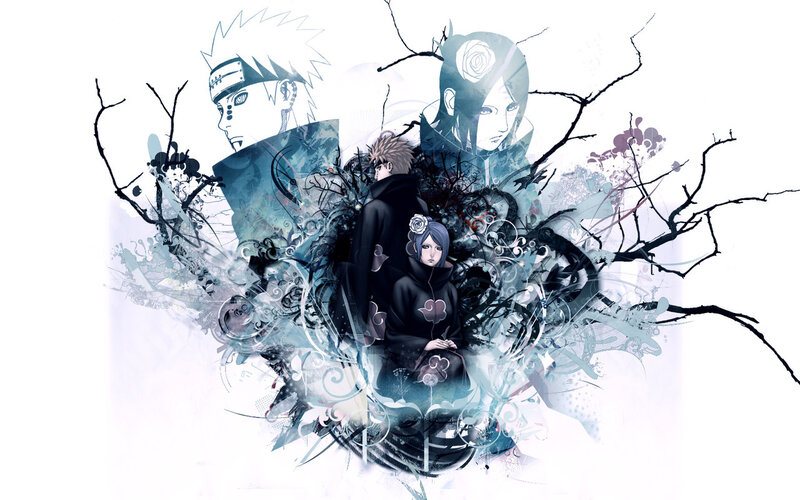 Naruto Akatsuki group art