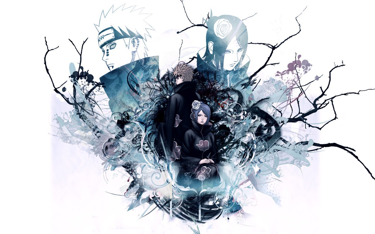 Naruto Akatsuki group art