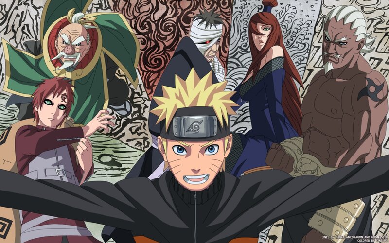 Naruto and Allies — Black