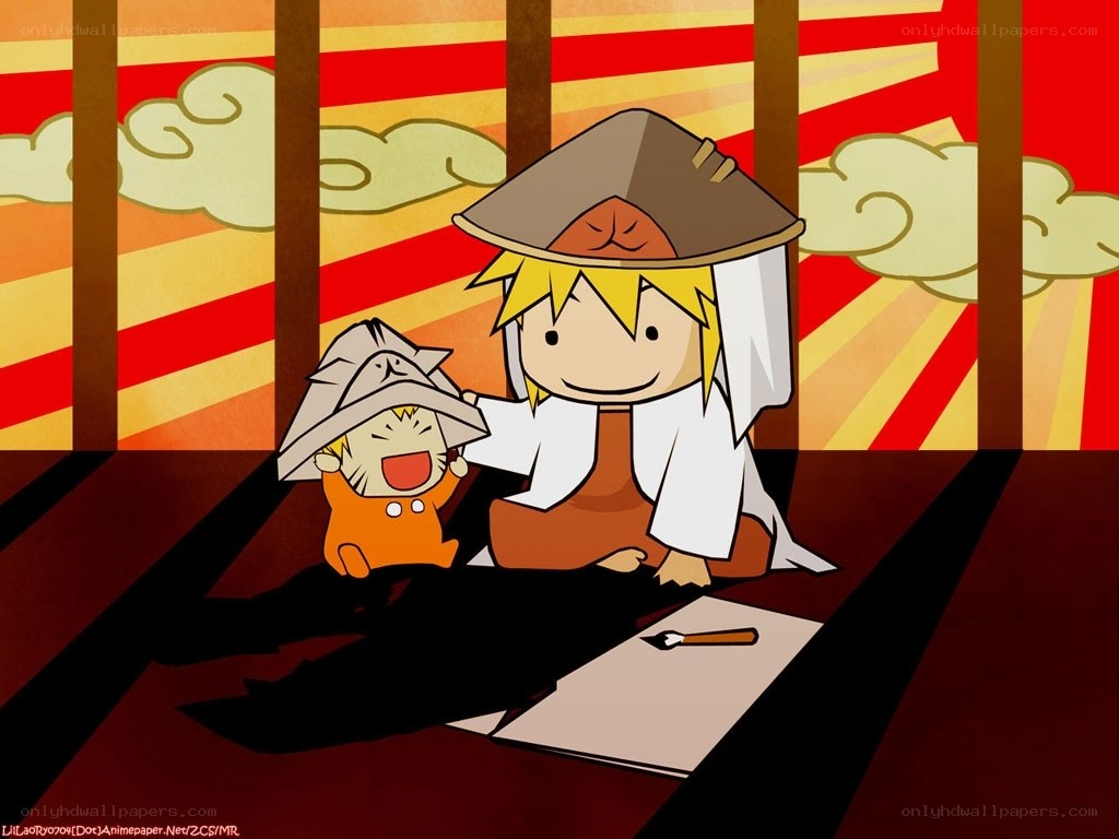Naruto and baby Naruto