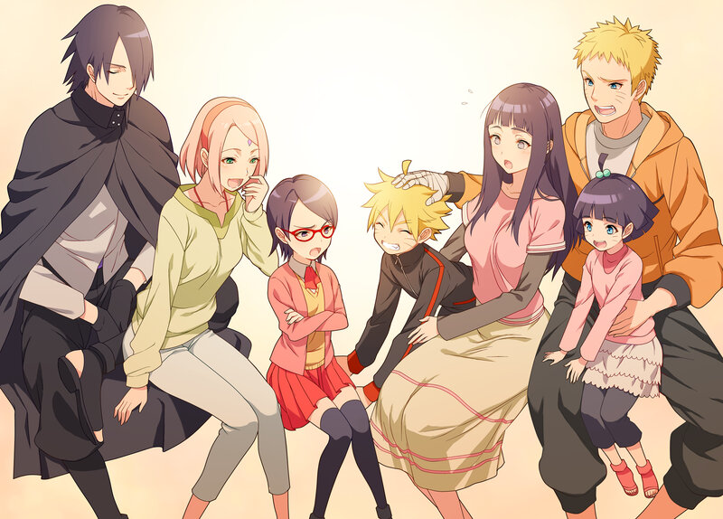 Naruto and Family — Yellow