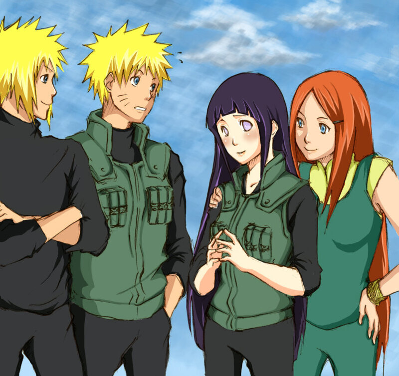 Naruto and friends group