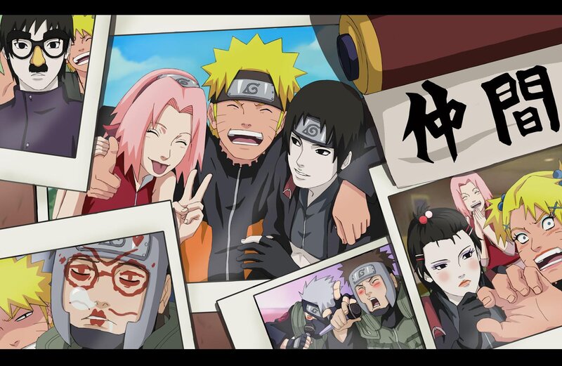 Naruto and Friends in Photos