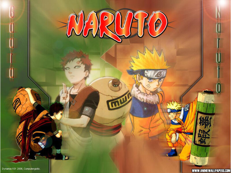 Naruto and Gaara — Orange