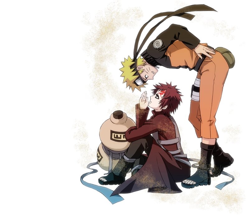 Naruto and Gaara