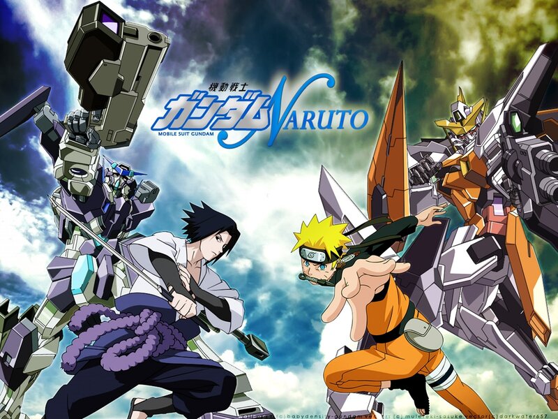 Naruto and Gundam crossover