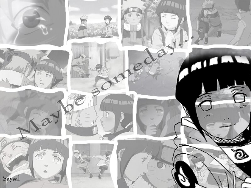 Naruto and Hinata collage