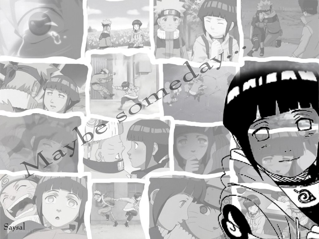 Naruto and Hinata collage