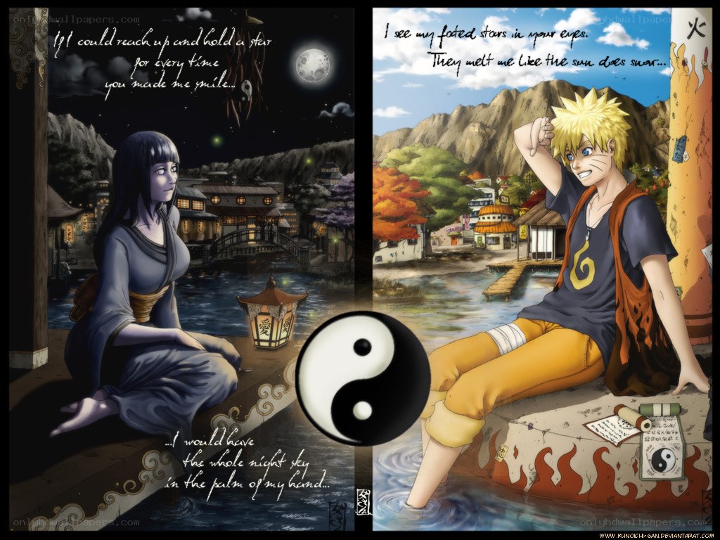 Naruto and Hinata couple art