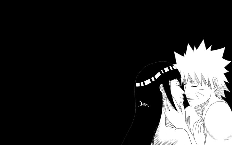 Naruto and Hinata Embracing