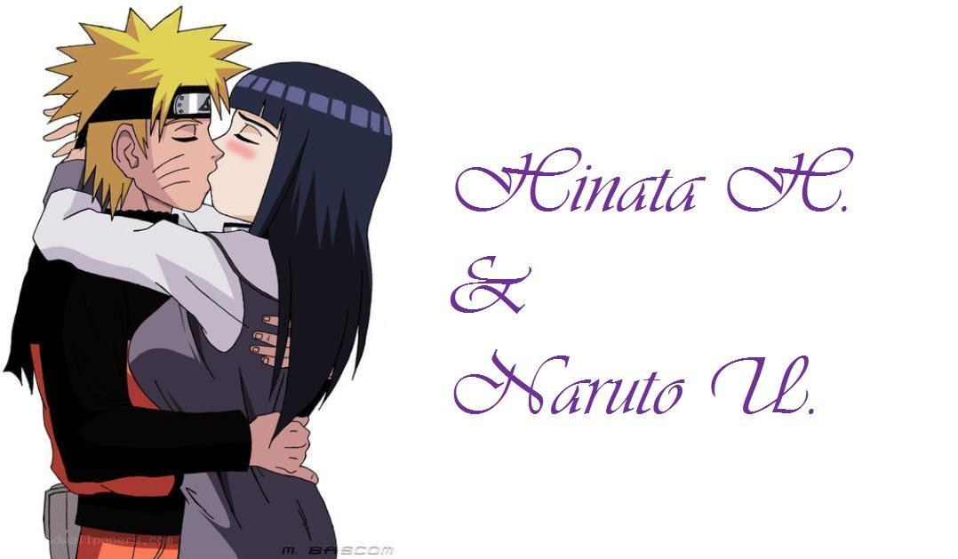 Naruto and Hinata hug