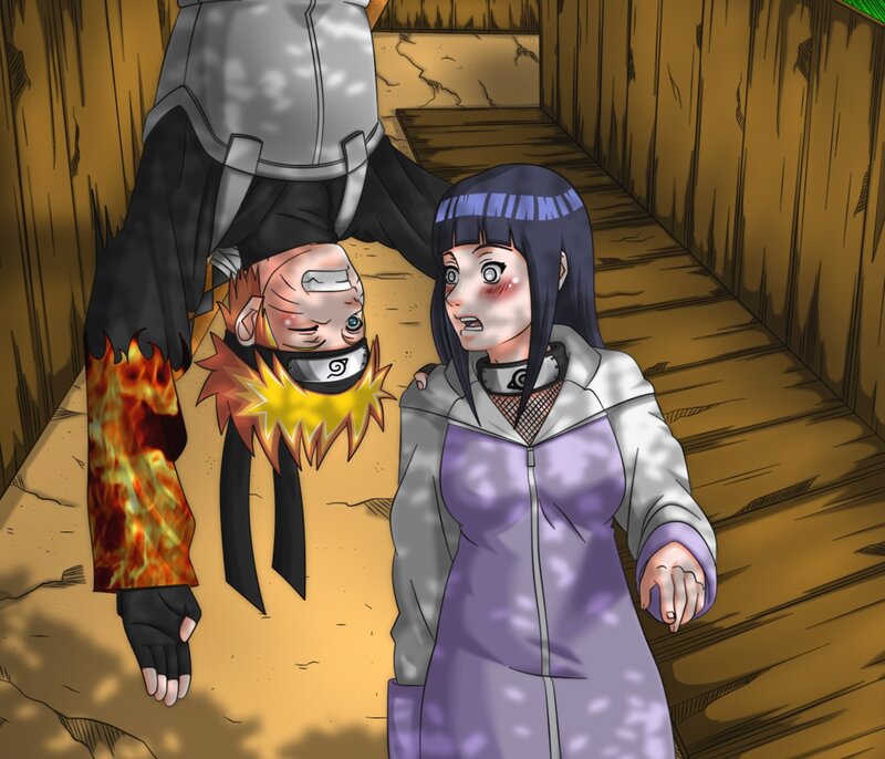 Naruto and Hinata in Tunnel