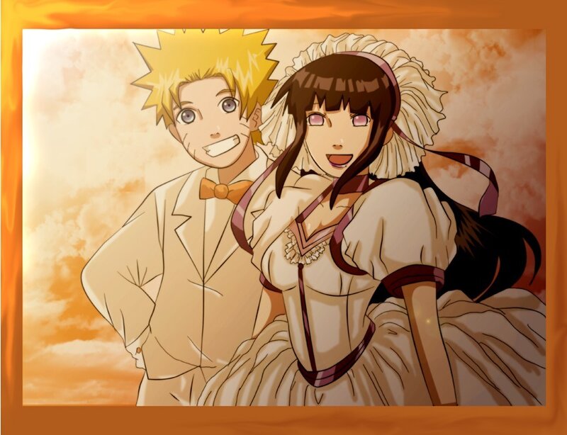 Naruto and Hinata in Wedding Attire