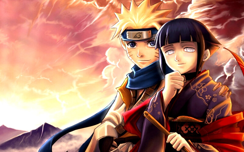 Naruto and Hinata — Orange