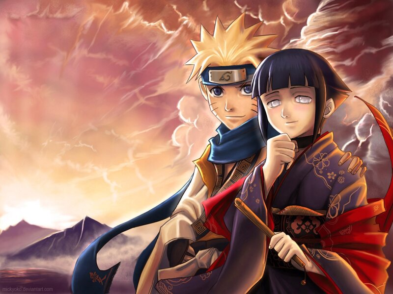 Naruto and Hinata — Purple, Dramatic