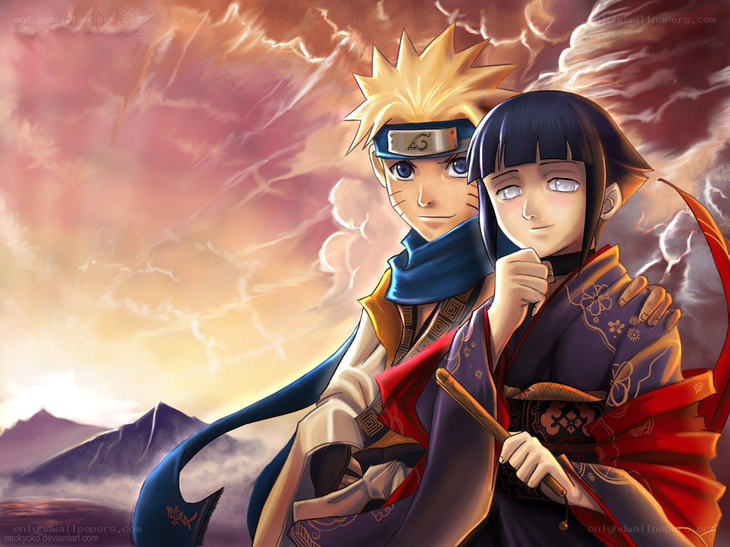 Naruto and Hinata together