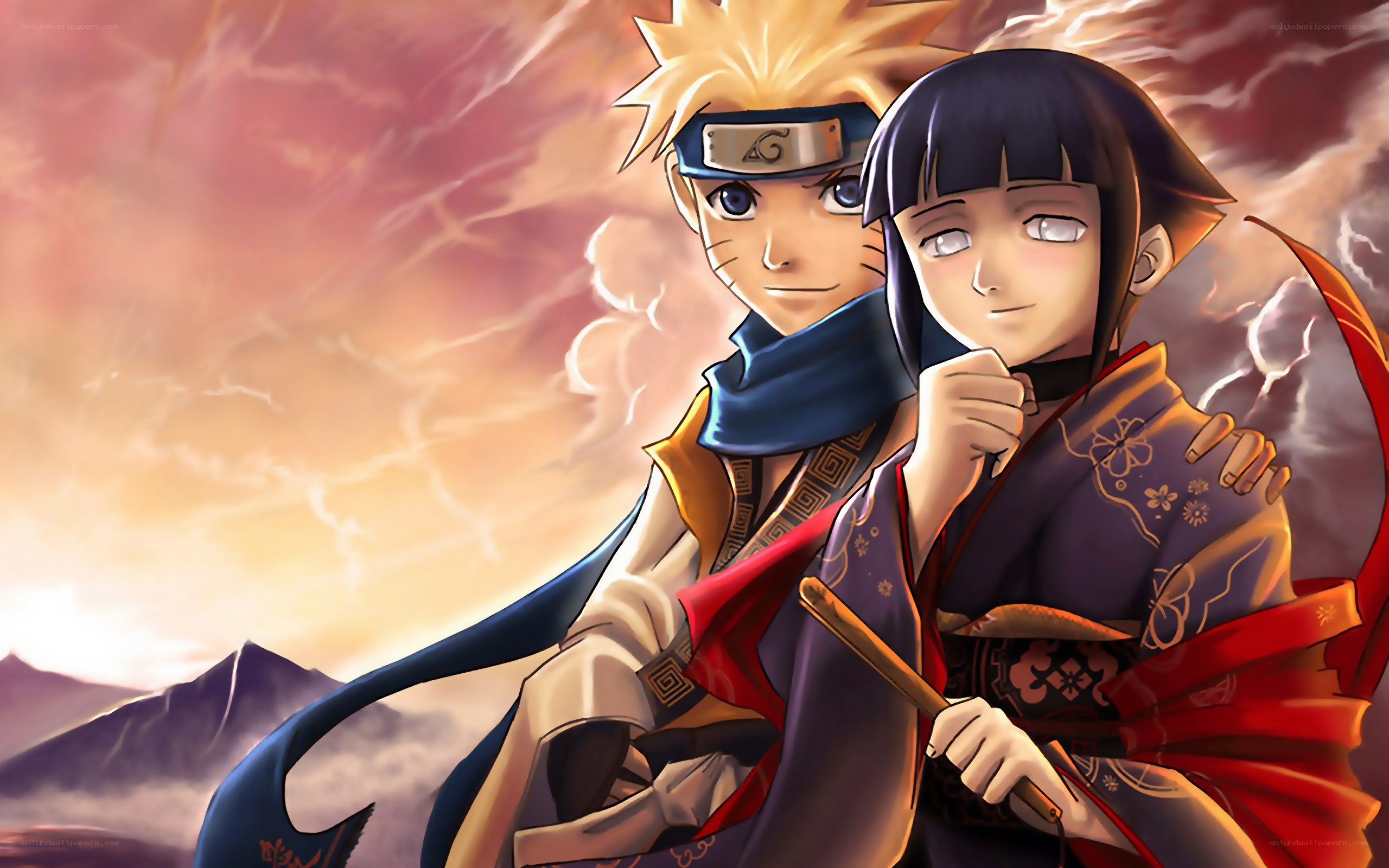 Naruto and Hinata together