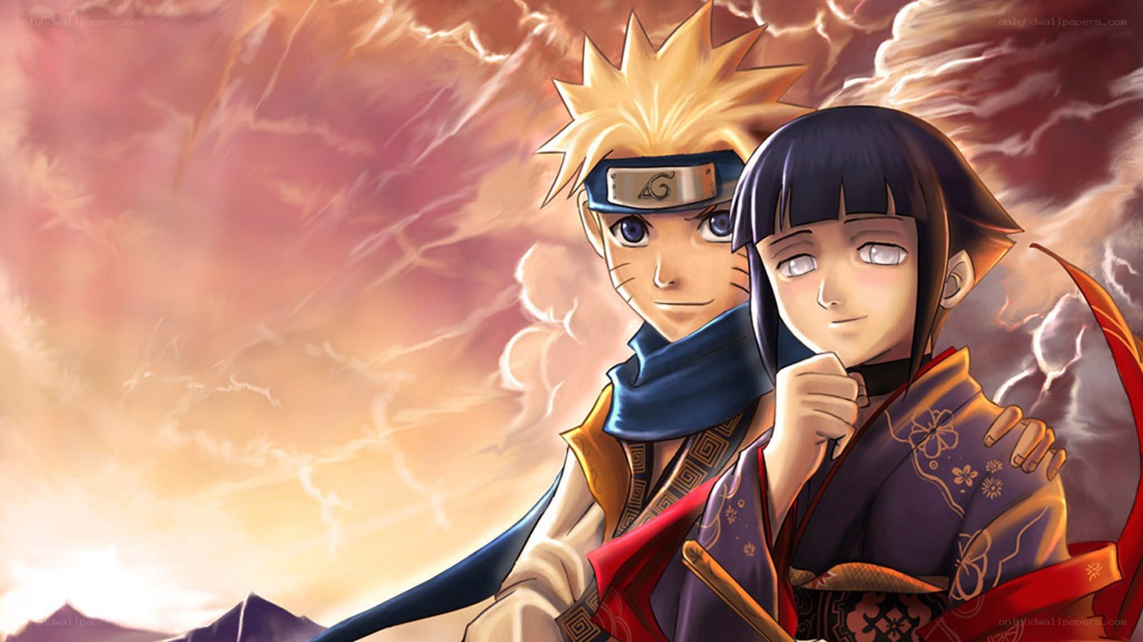 Naruto and Hinata together