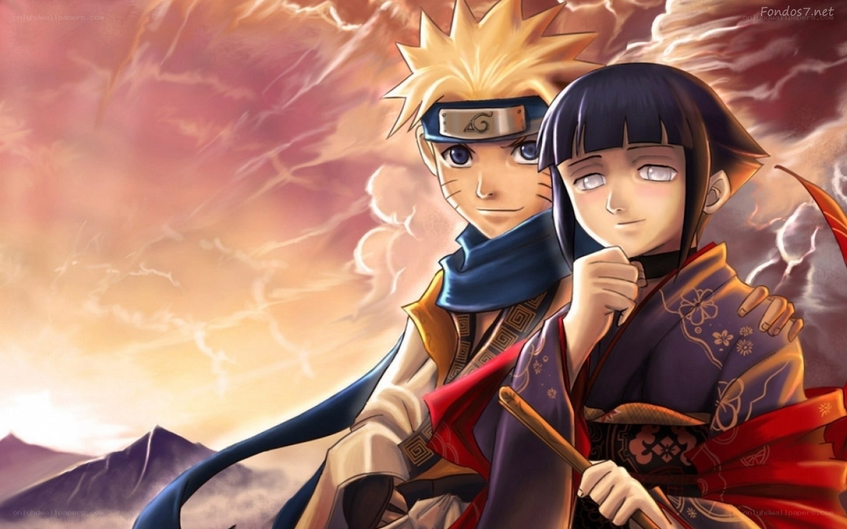 Naruto and Hinata together