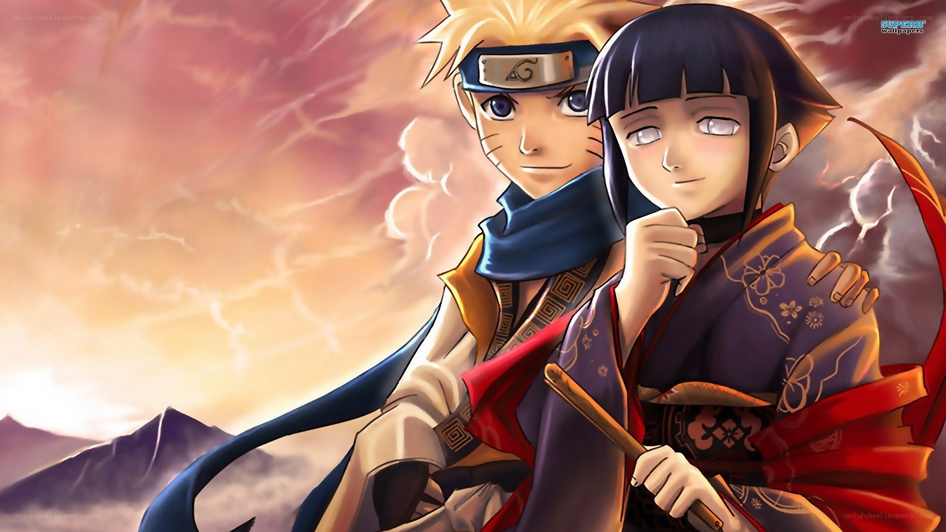 Naruto and Hinata together