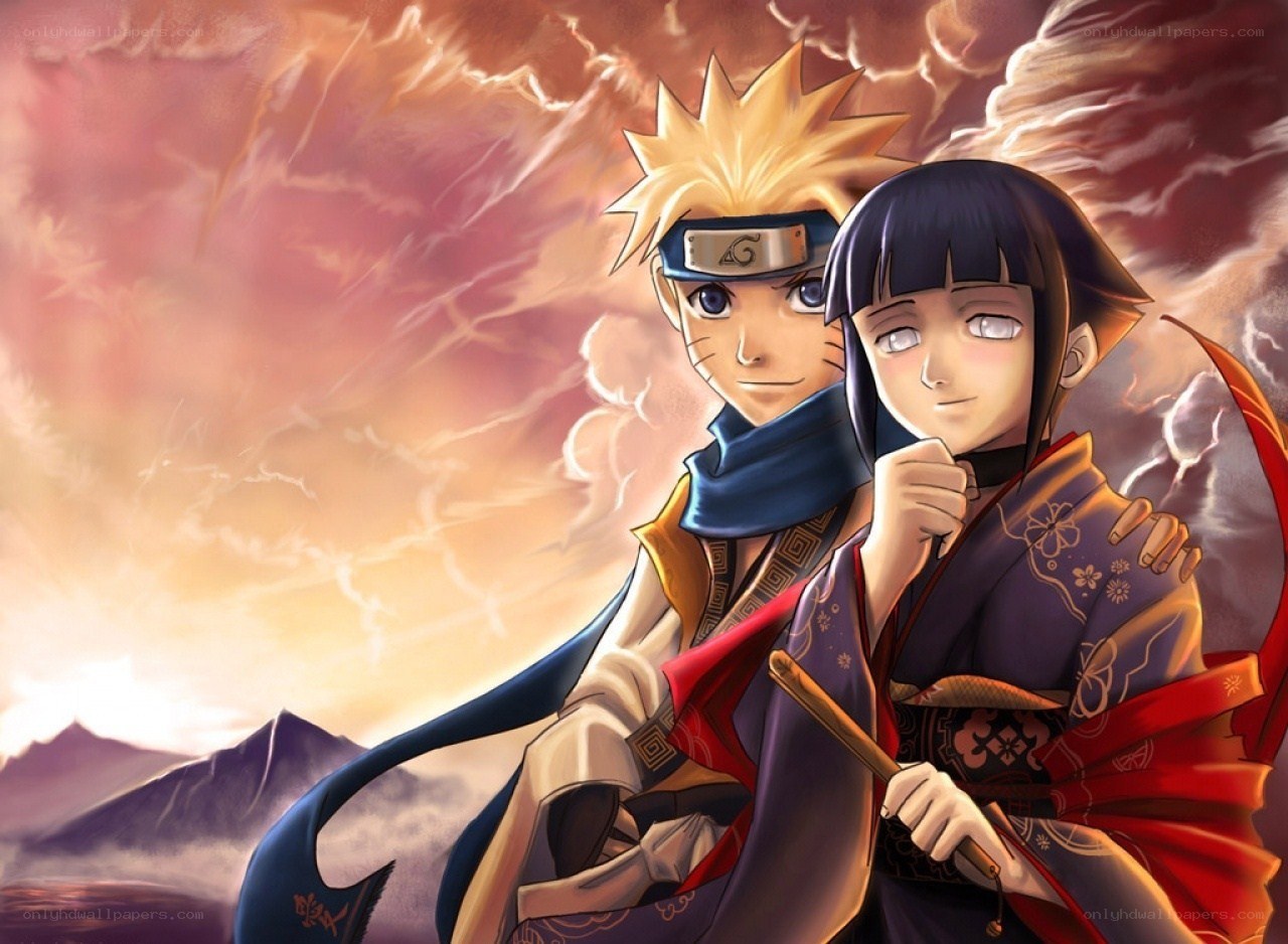 Naruto and Hinata together