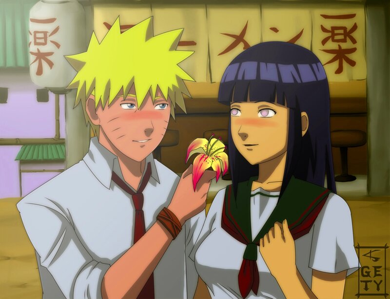Naruto and Hinata — Yellow