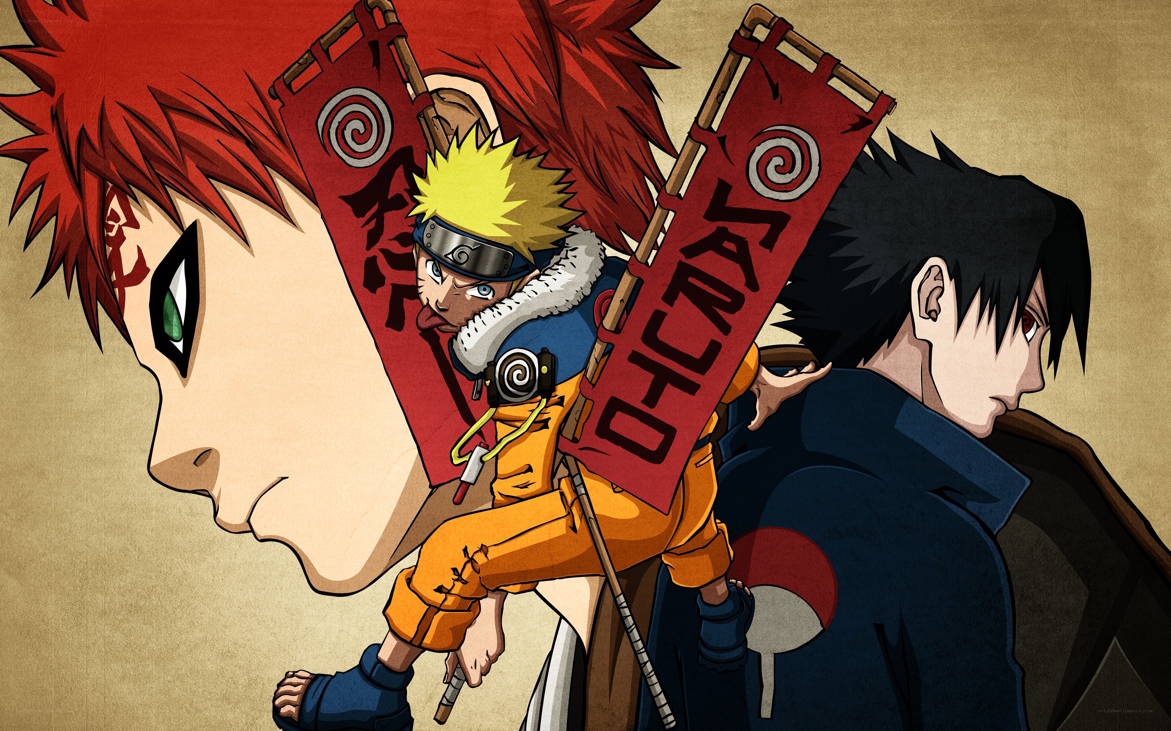 Naruto and his friends