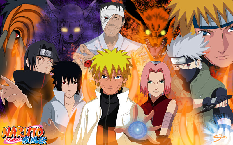 Naruto and His Friends — Orange