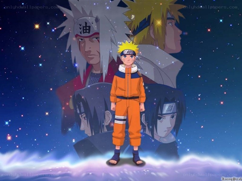 Naruto and his mentors