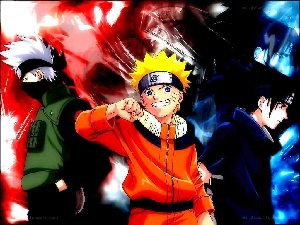 Naruto and his team