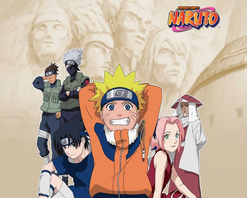 Naruto and His Team — Orange