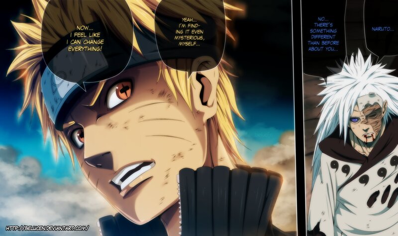 Naruto and Jiraiya — Blue