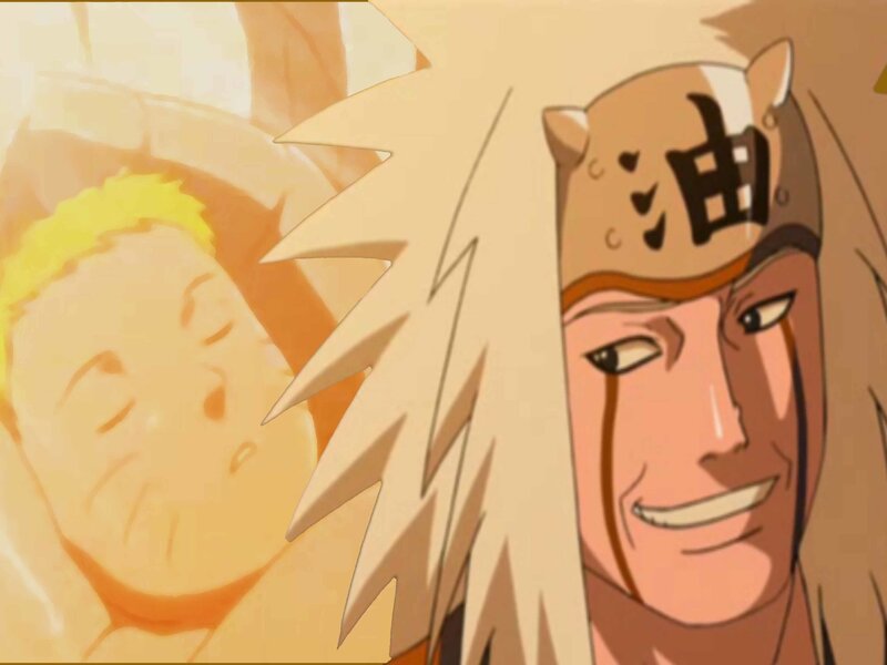 Naruto and Jiraiya moment